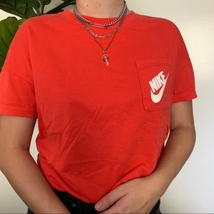 Vintage red Nike t shirt